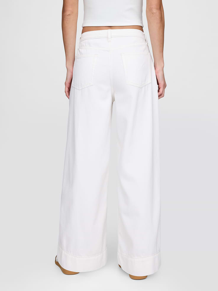 Image number 4 showing, Mid Rise UltraSoft Baggy Jeans