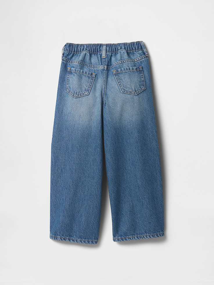 Image number 3 showing, babyGap Wide-Leg Heart Jeans