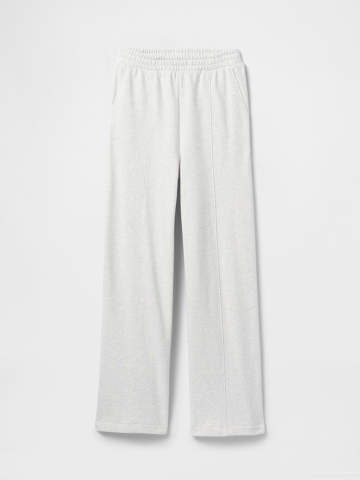 Image 5 of 5, Heavyweight French Terry Seamed Straight Sweatpants