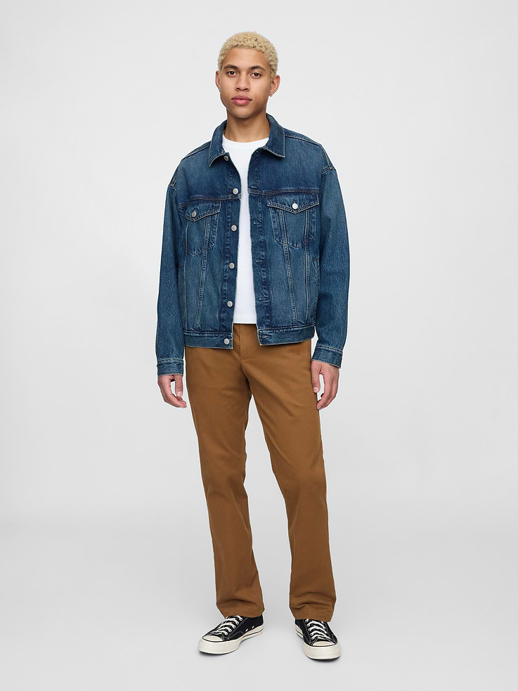 Image number 1 showing, Modern Straight Khakis
