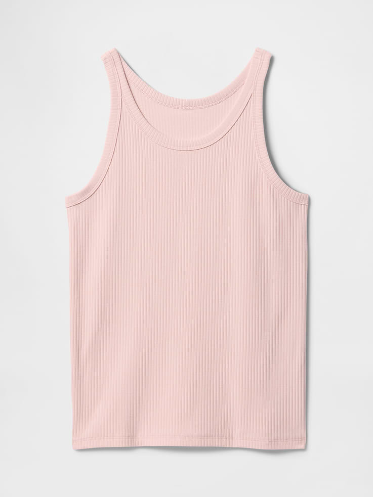 Image 5 of 5, Ribbed Scoopneck Tank Top