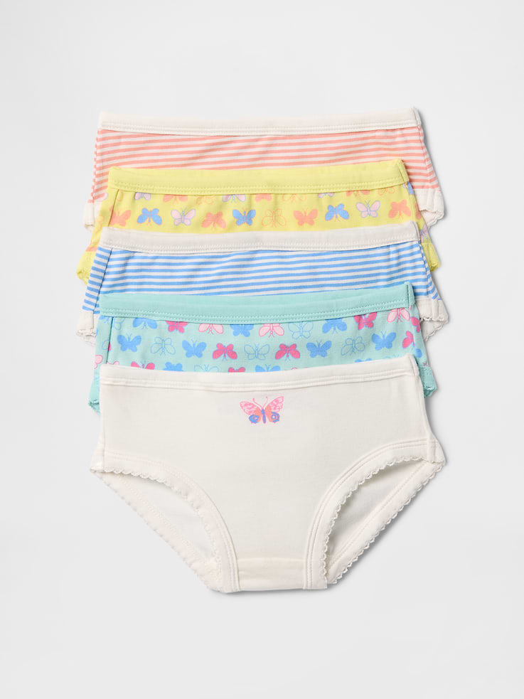 Image number 1 showing, Toddler Bikini Briefs (5-Pack)