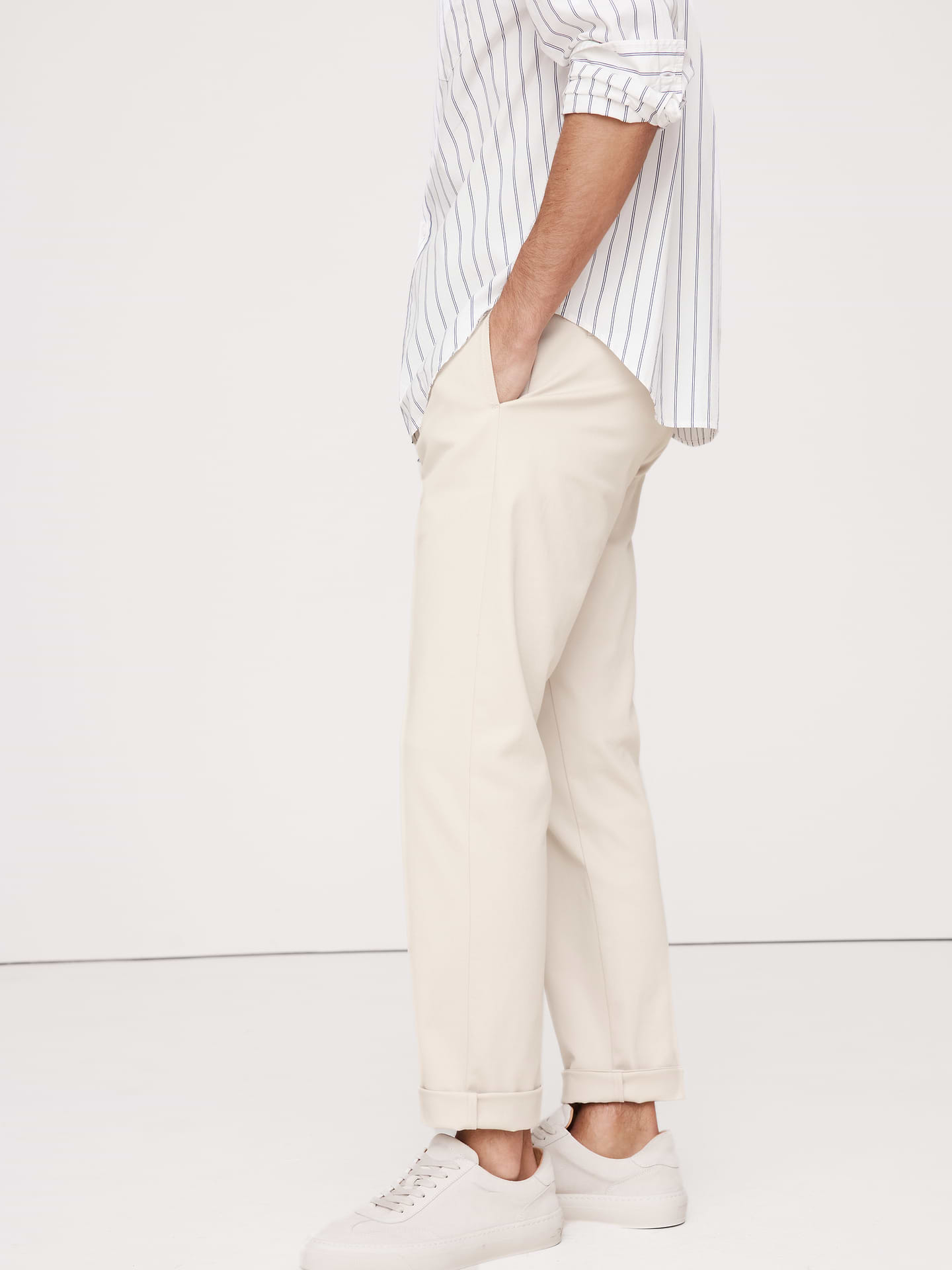 Image number 3 showing, Slim Italian-Stretch Chino