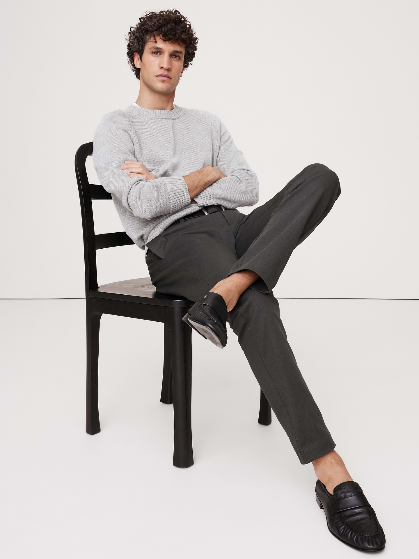 Image number 1 showing, Athletic Italian-Stretch Chino