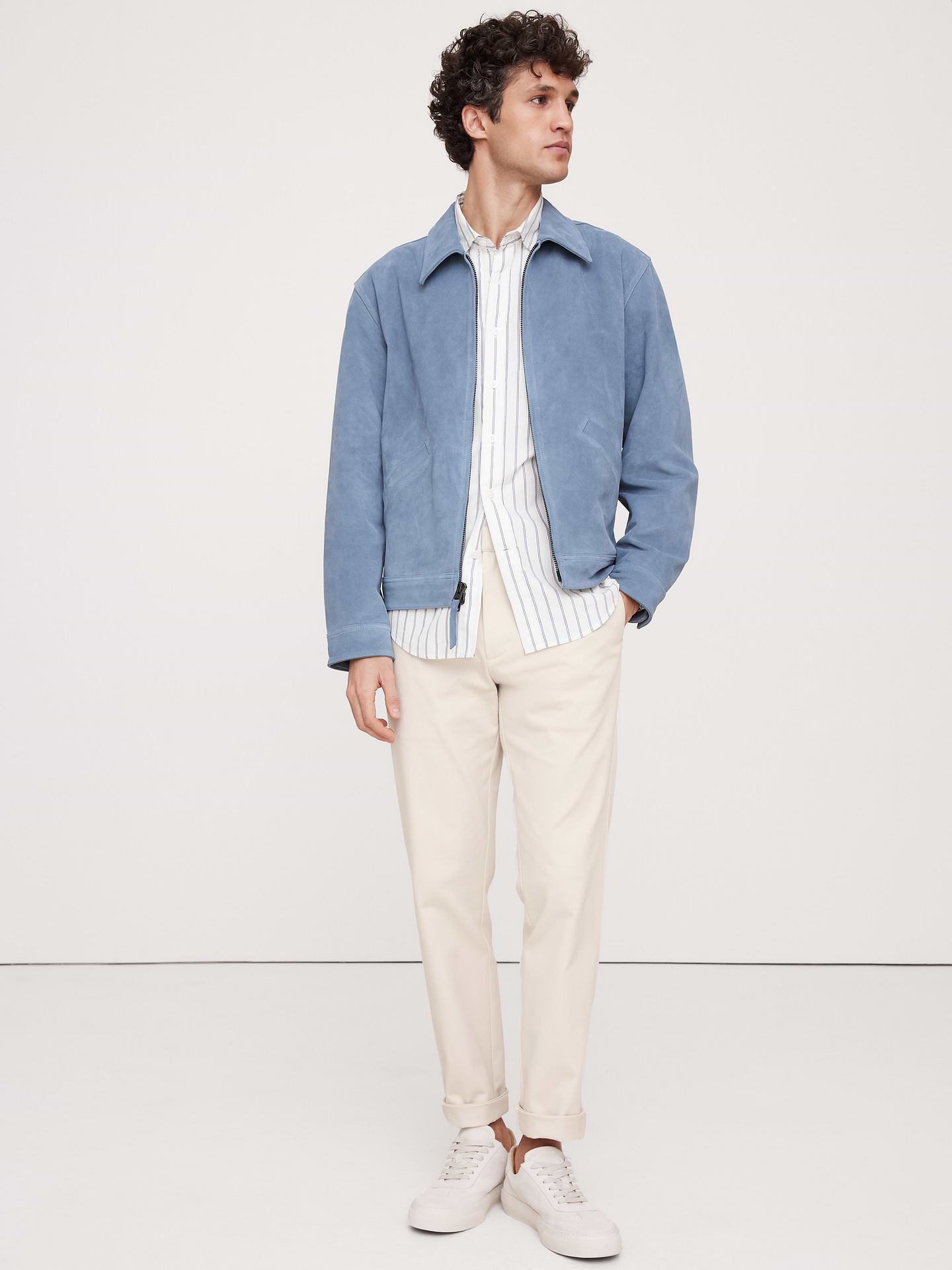 Image number 1 showing, Slim Italian-Stretch Chino