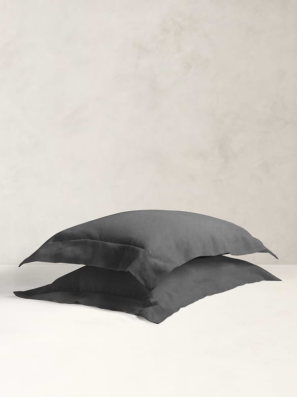 Fine Linen Sham Set