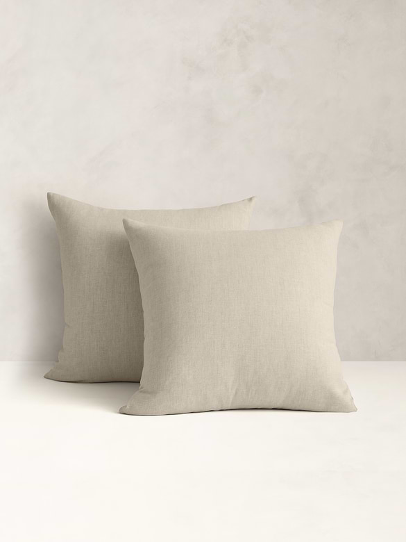 Fine Linen Sham Set
