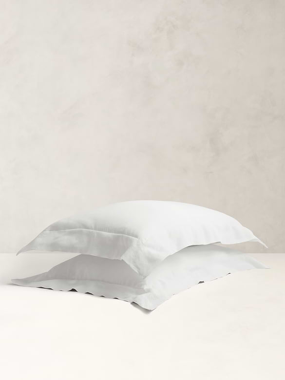 Fine Linen Sham Set