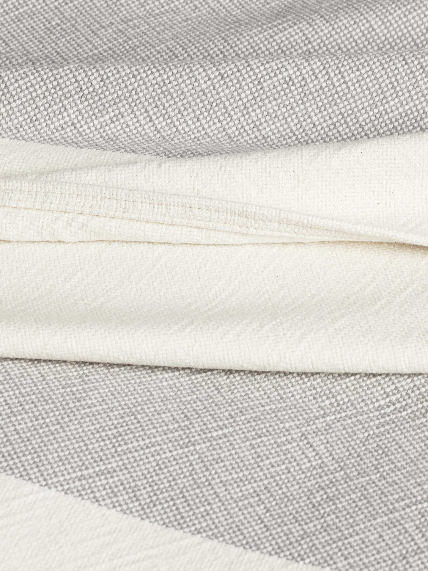 Image number 3 showing, Wide-Stripe Cotton Blanket