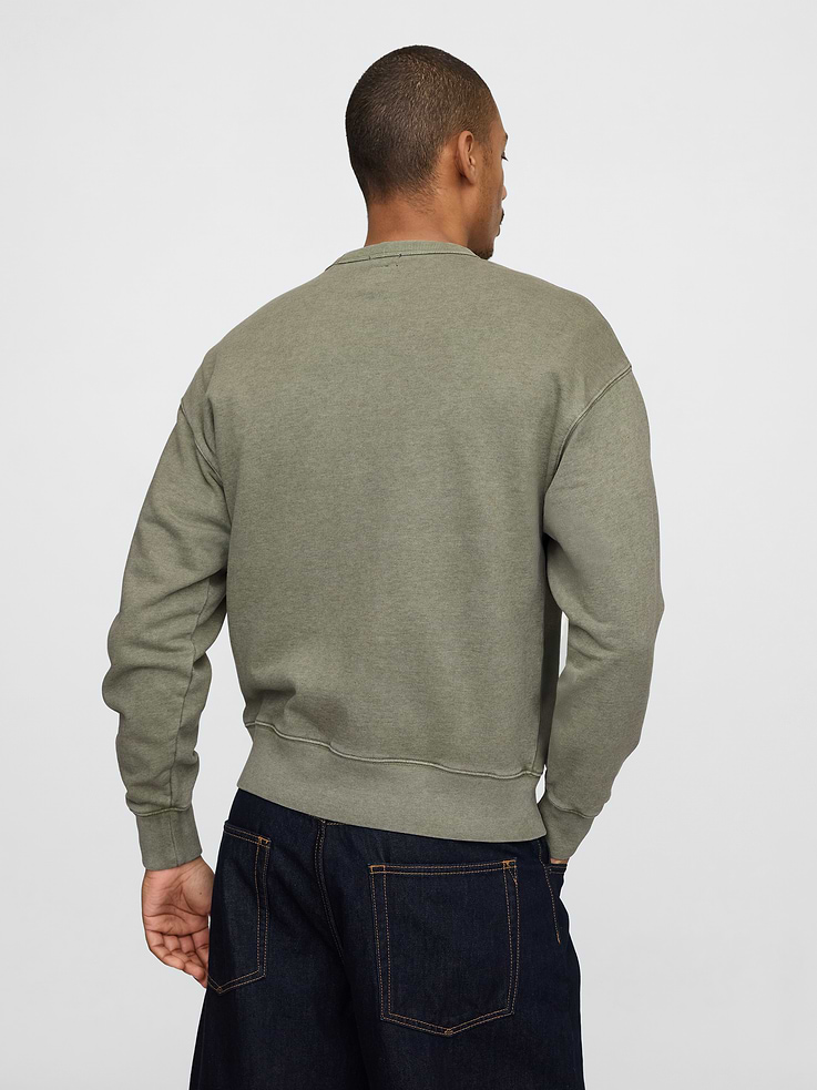 Image 3 of 5, Heavyweight French Terry Oversized Sweatshirt