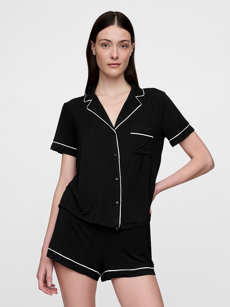 Image number 1 showing, SoftMade Modal PJ Top