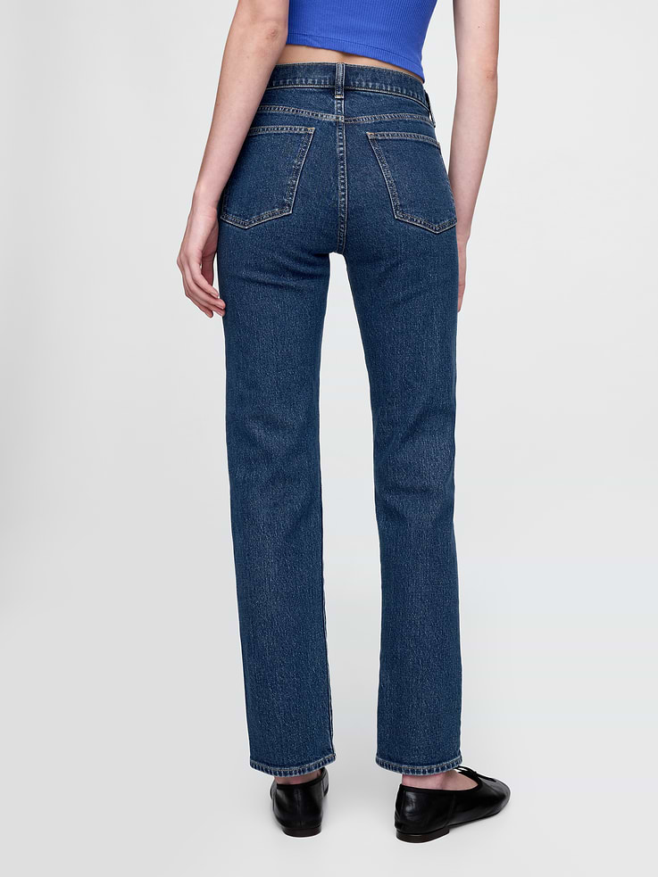 Image number 4 showing, High Rise '90s Slim Straight Jeans