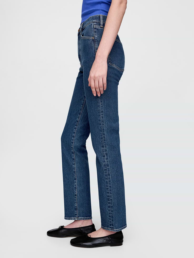 Image number 3 showing, High Rise '90s Slim Straight Jeans