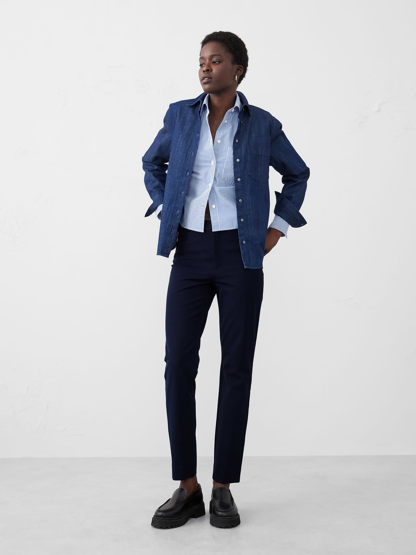 Image number 1 showing, Sloan High-Rise Full-Length Pant