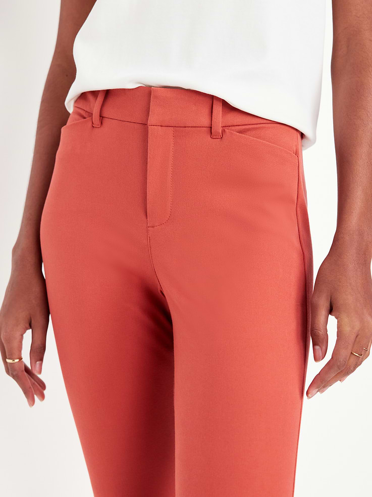 L'image numéro 8 présente Pantalon Pixie ajusté à taille haute