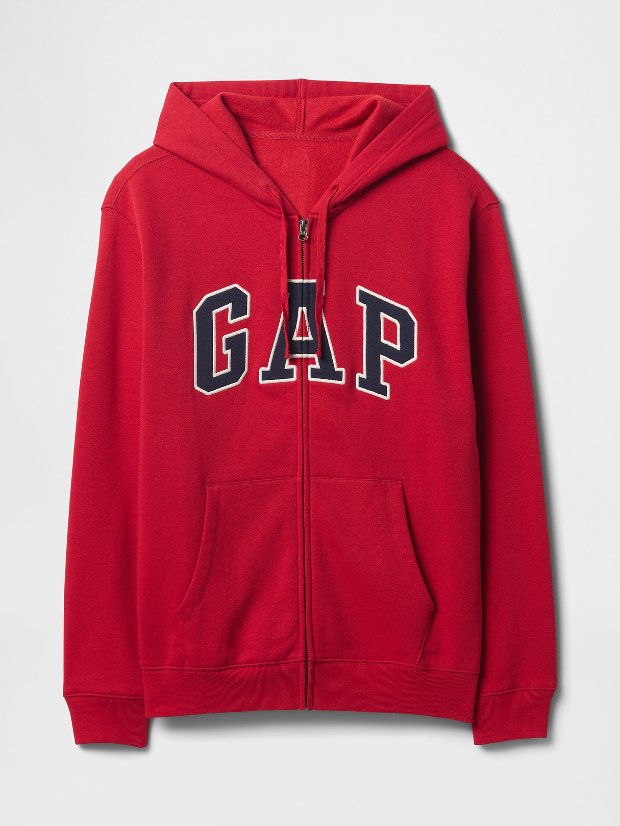 Relaxed Gap Logo Zip Hoodie | Gap Factory