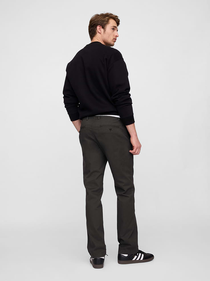 Image number 2 showing, GapFlex Essential Khakis in Straight Fit