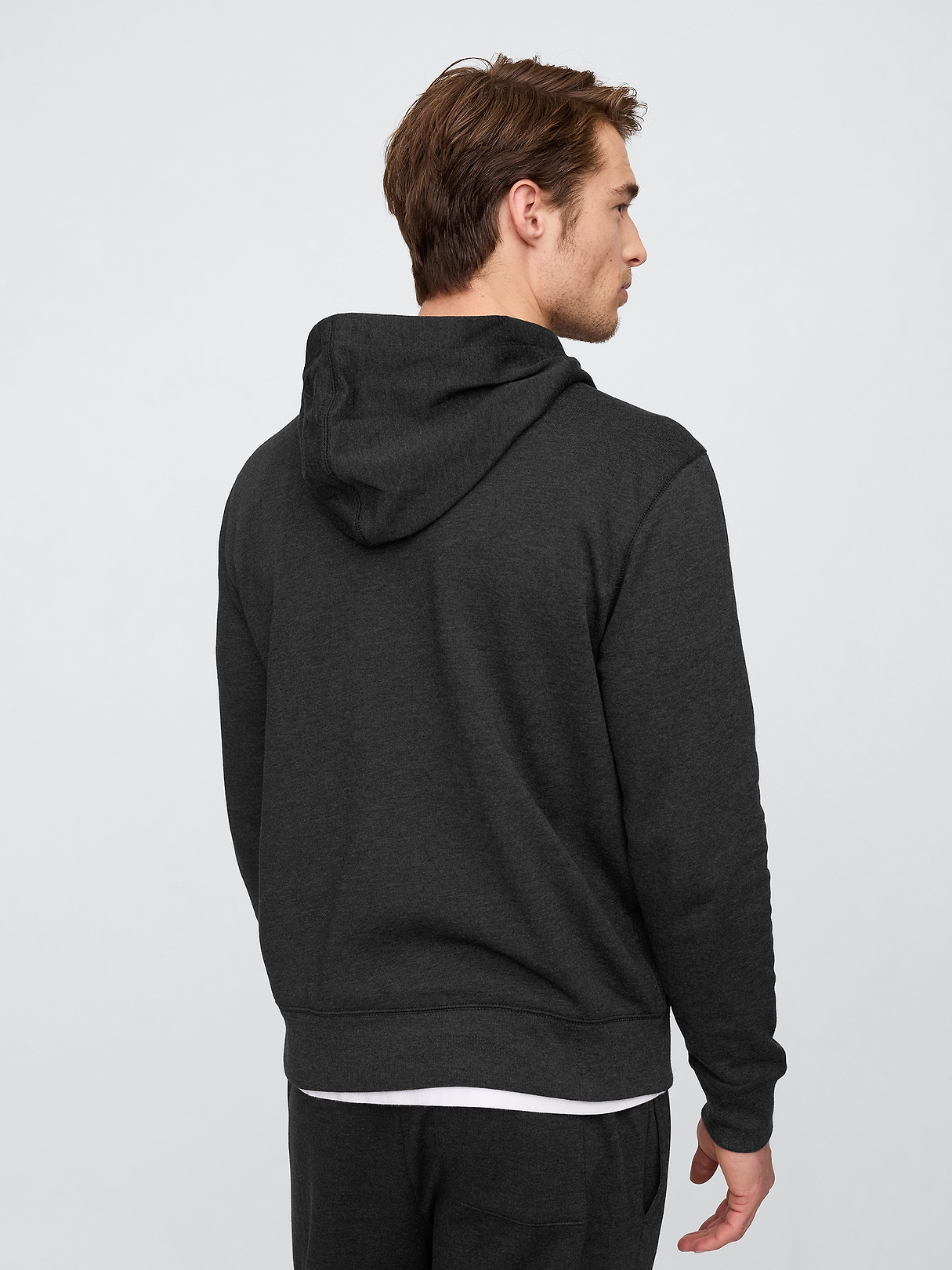gap2224 Relaxed Gap Logo Zip Hoodie | Gap Factory