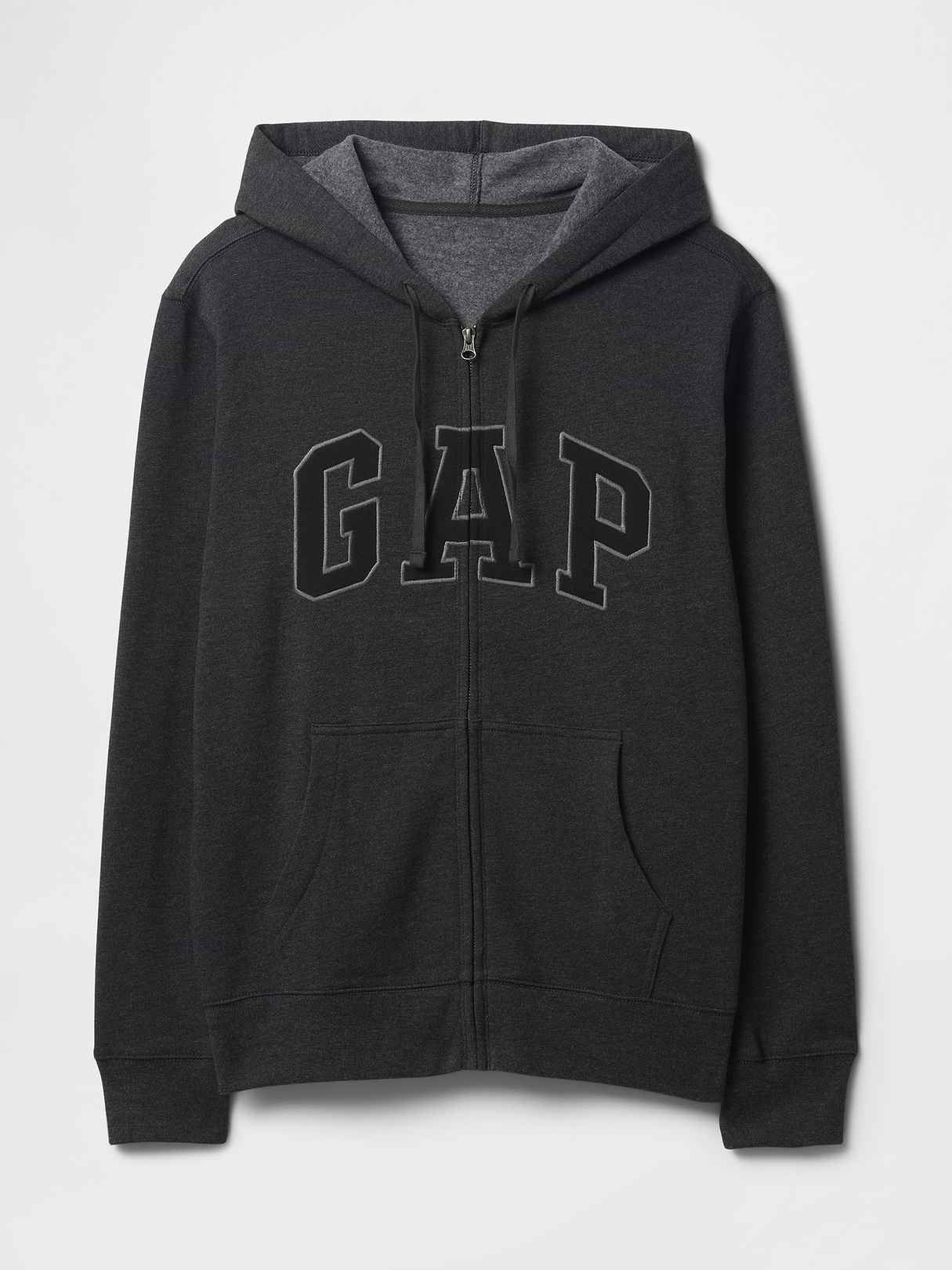 Relaxed Gap Logo Zip Hoodie | Gap Factory