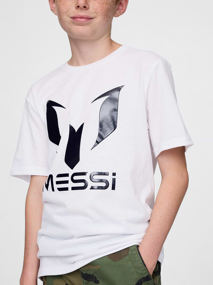 Image 3 of 5, Kids Messi Graphic T-Shirt