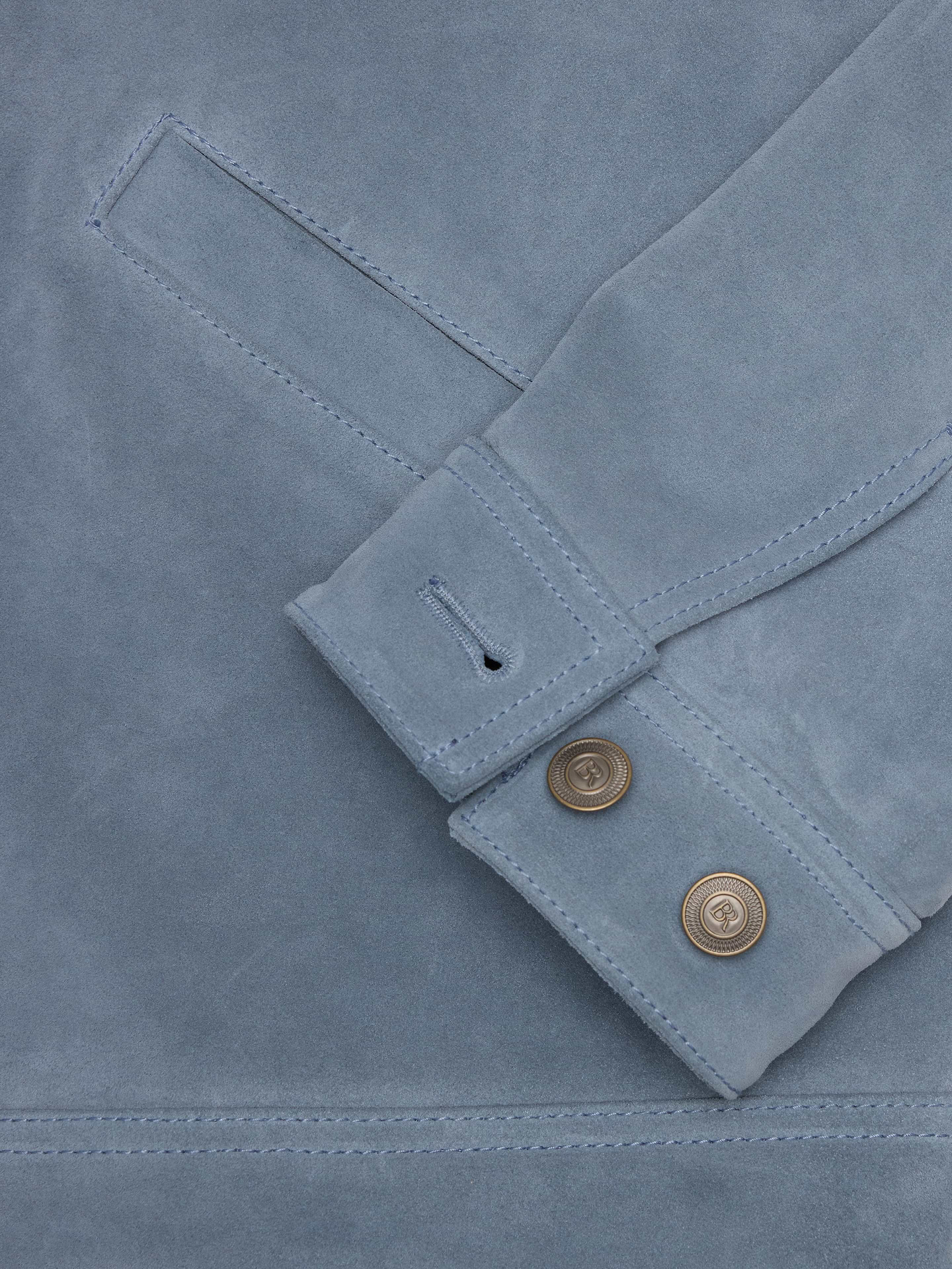 Image 7 of 7, Suede Garage Jacket