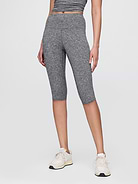 Image number 2 showing, GapFit Smooth High Rise Jersey Crop Leggings
