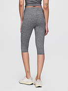 Image number 3 showing, GapFit Smooth High Rise Jersey Crop Leggings