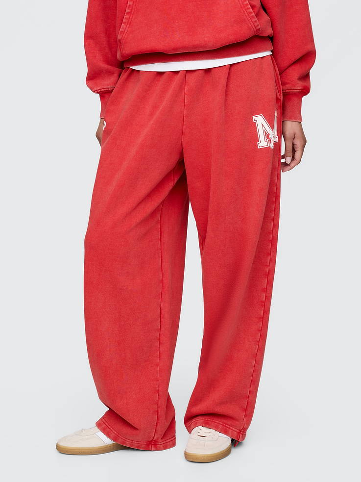 Image 2 de 6, Pantalon ultra-ballon en coton ouaté Gap × Disney pour Adulte