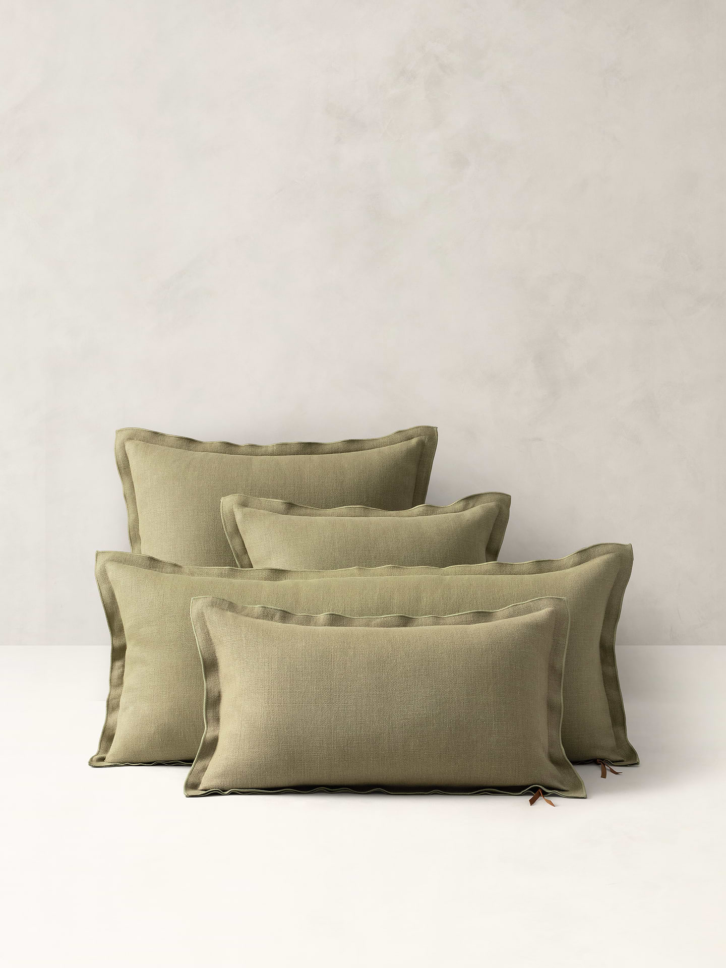 Image number 1 showing, European Linen Pillow