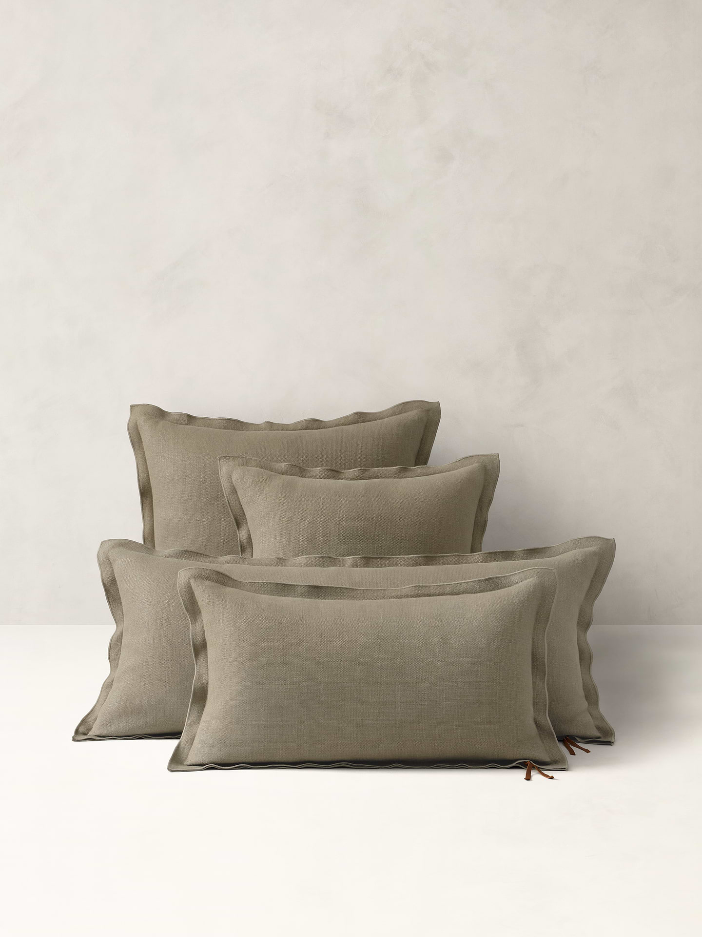 Image number 1 showing, European Linen Pillow
