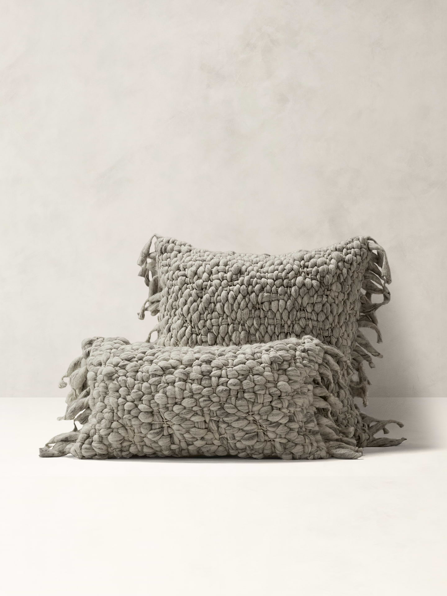 Image number 1 showing, Hand-Carded Merino Pillow