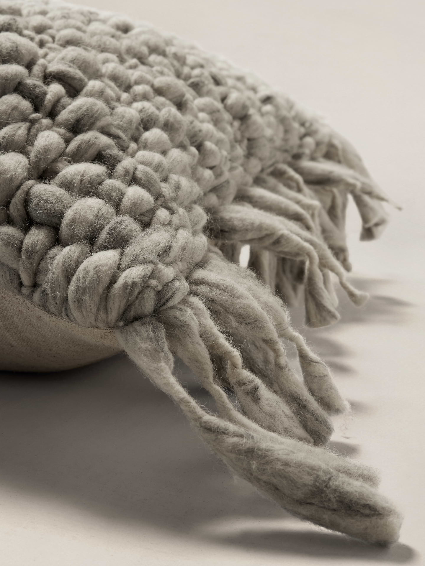Image number 3 showing, Hand-Carded Merino Pillow