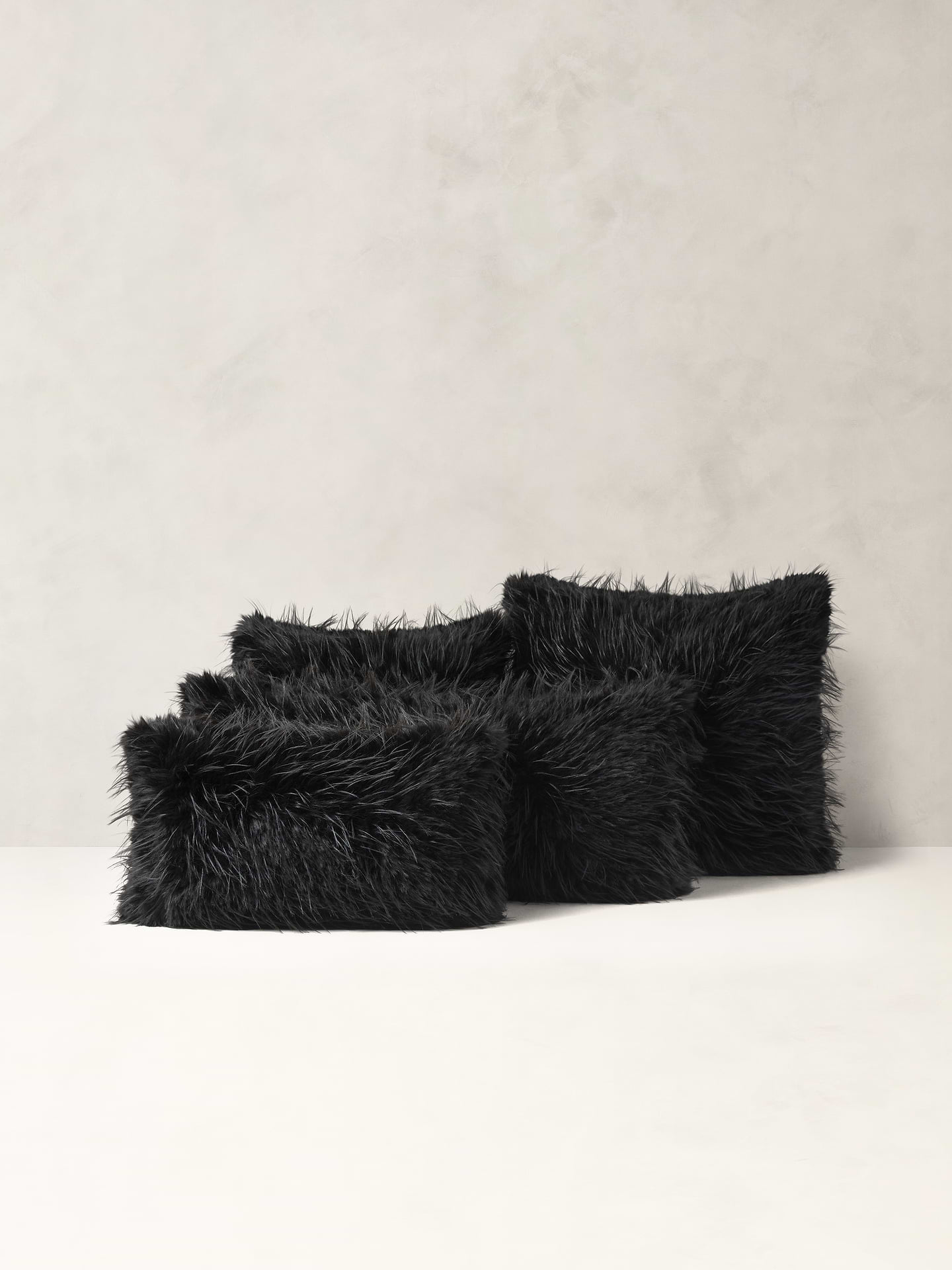 Image number 1 showing, Tipped Faux Fur Pillow