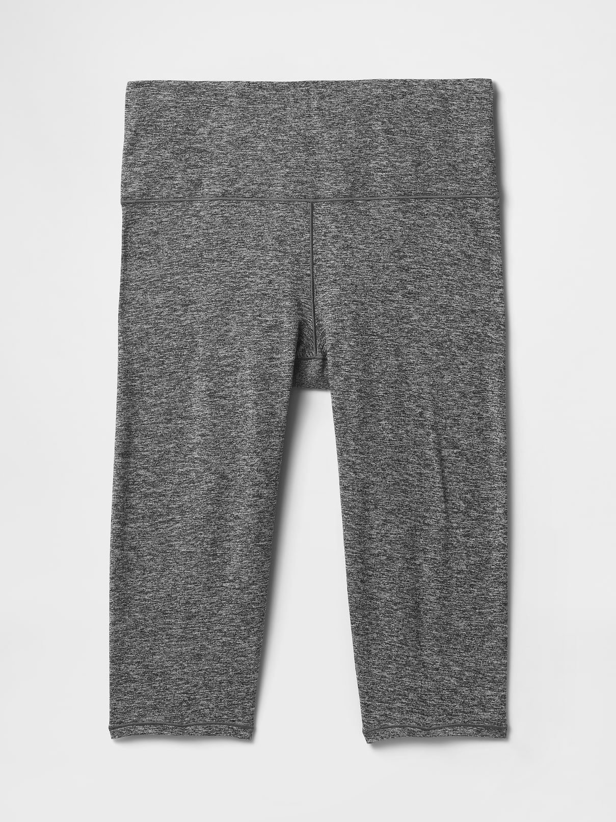 Image number 4 showing, GapFit Smooth High Rise Jersey Crop Leggings