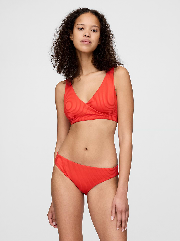 Image 3 of 4, Classic Rib Bikini Bottom