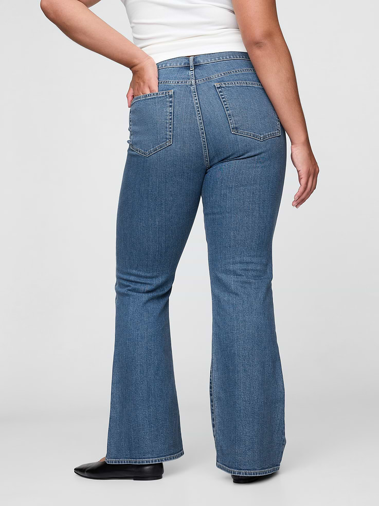 Image number 6 showing, High Rise '70s Flare Jeans