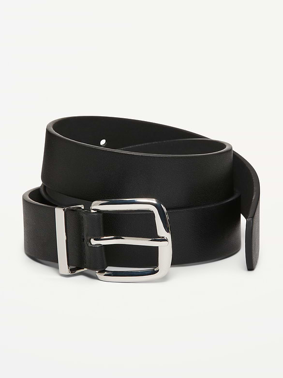 Ceinture classique en similicuir
