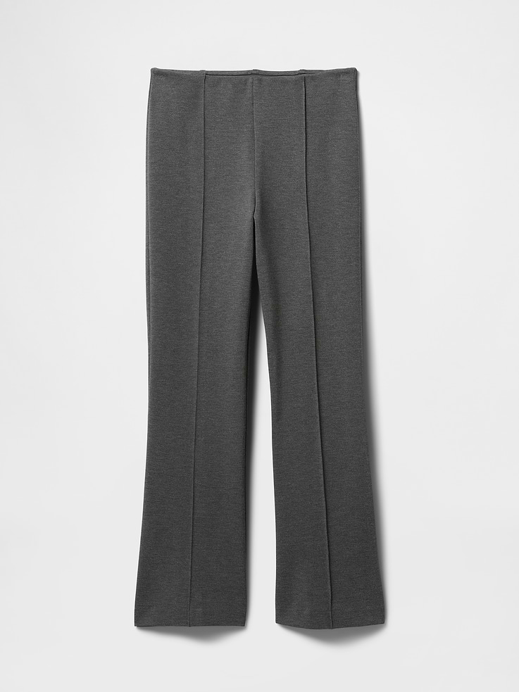 Image number 7 showing, High Rise Double Knit Crop Kick Pants