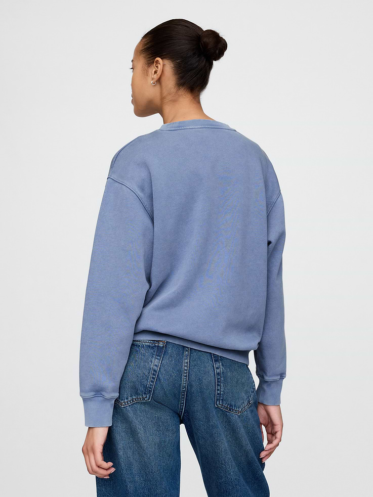 Image number 3 showing, VintageSoft Gap Logo Tunic Sweatshirt