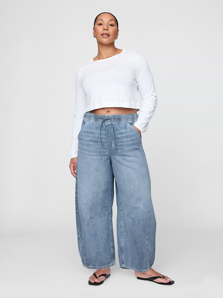 Image number 5 showing, Mid Rise UltraSoft Easy Horseshoe Jeans