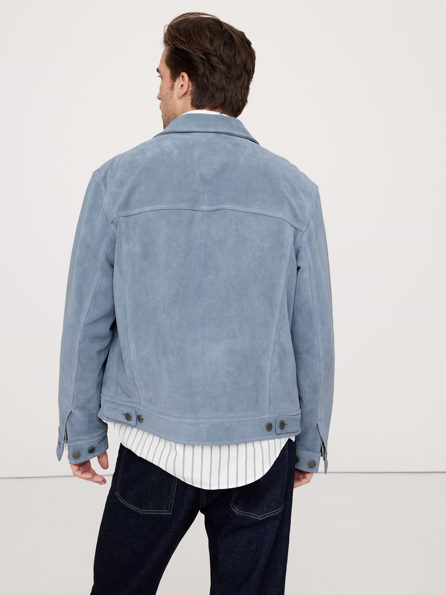 Image 3 of 7, Suede Garage Jacket