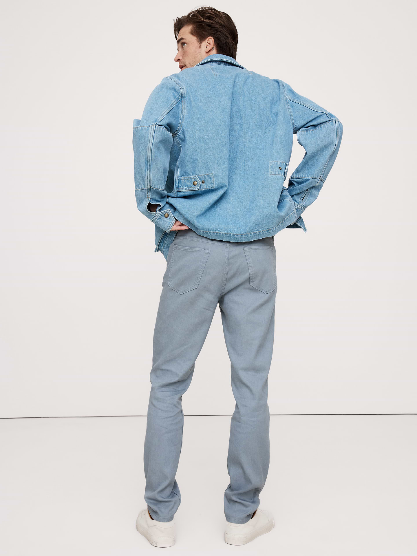 Image number 6 showing, Slim Linen-Cotton Traveler Pant