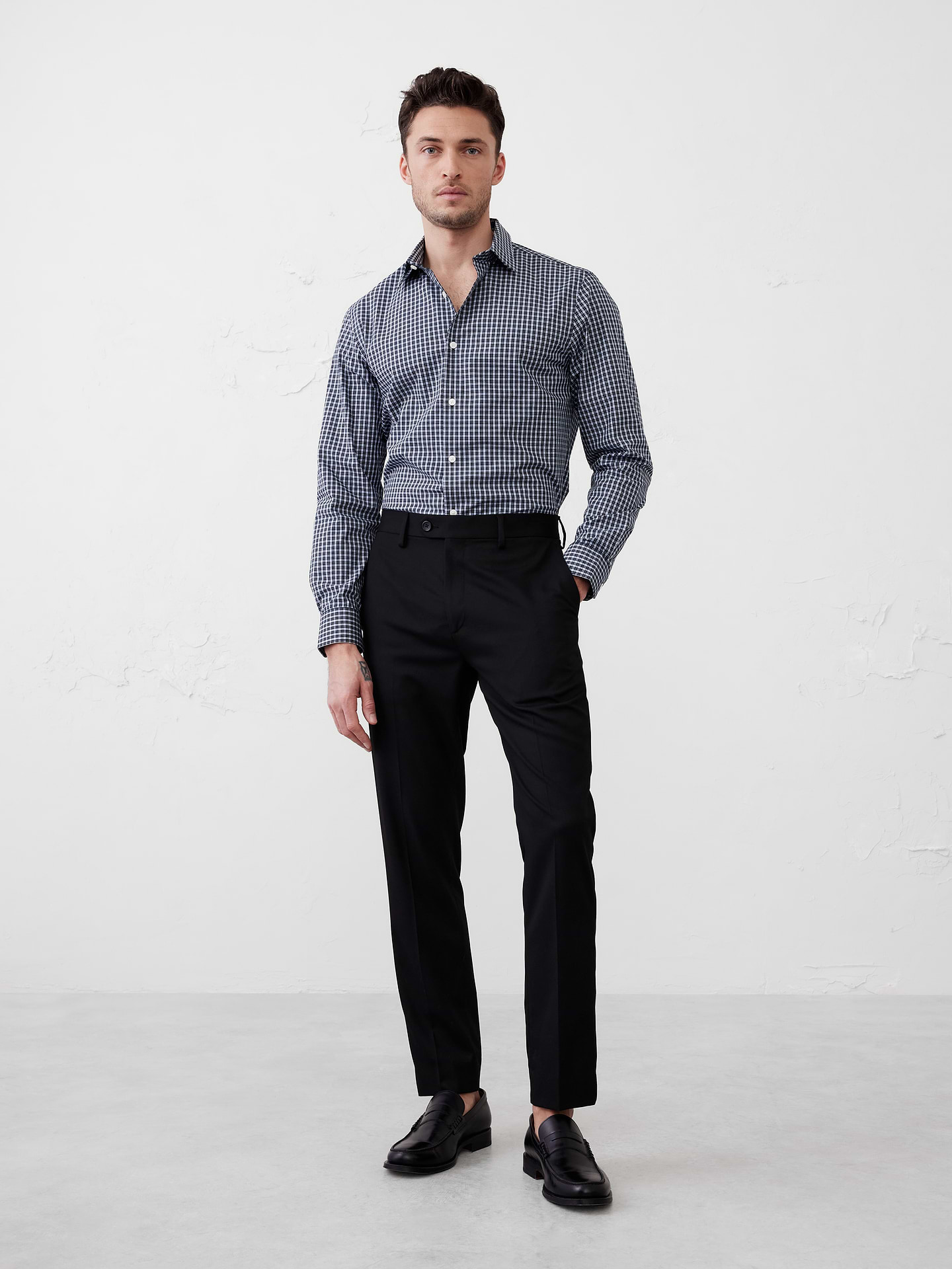 Image number 1 showing, Athletic-Fit Dress Shirt