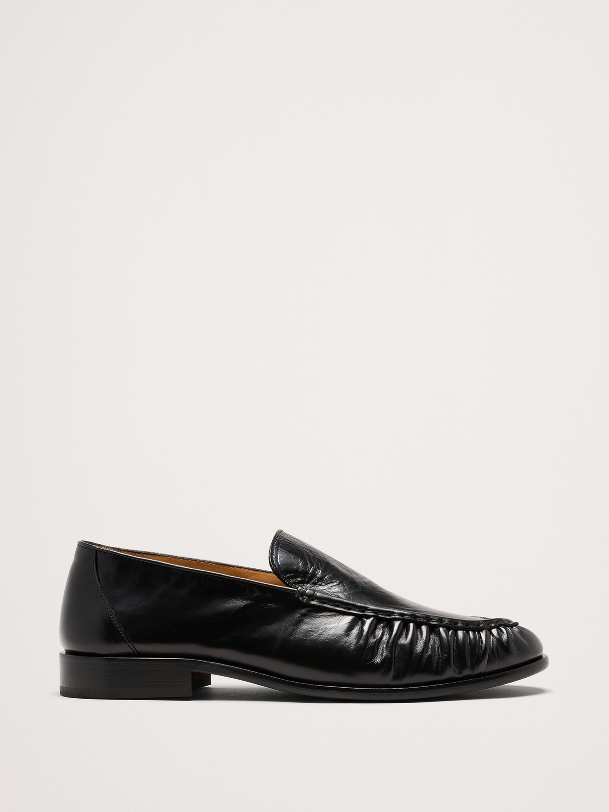 BANANA REPUBLIC ブーツ 革靴 スクエアトゥ Leather Moc-Toe Loafer | Banana Republic