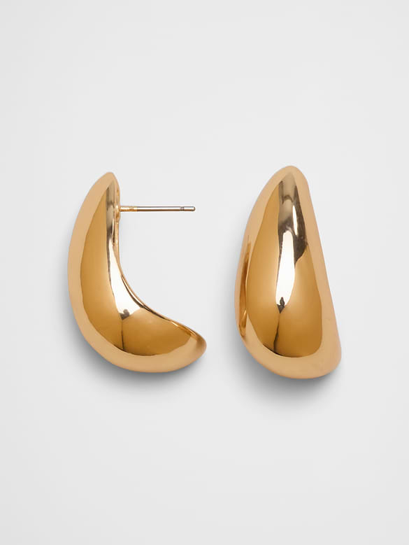 Sculptural Statement Drop Earrings