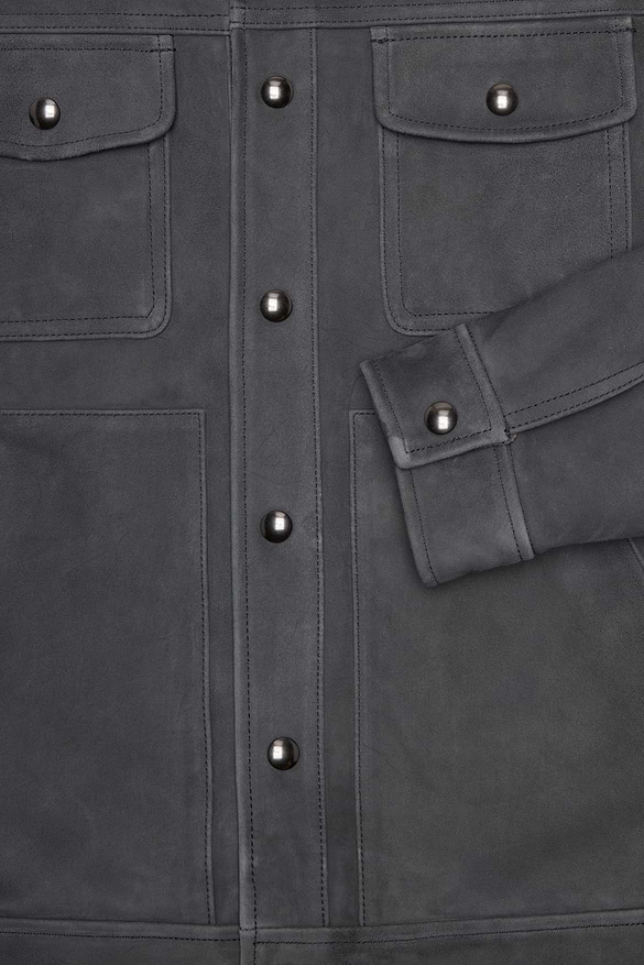 Suede Trucker Jacket