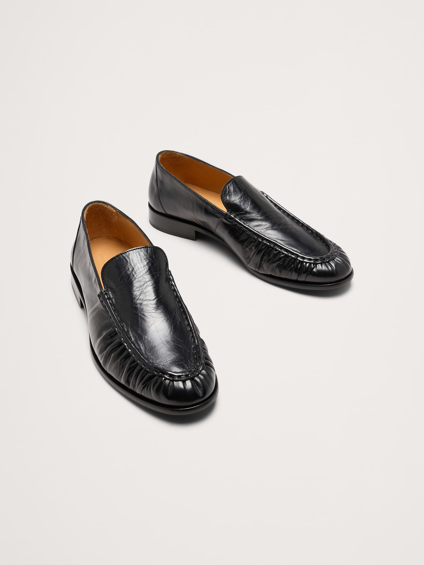 Image number 8 showing, Leather Moc-Toe Loafer