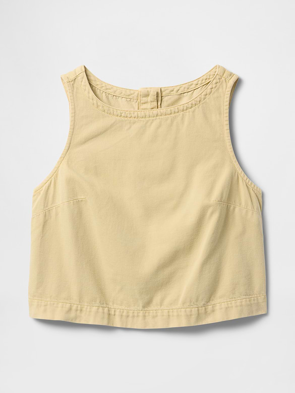UltraSoft Denim Shell Tank Top