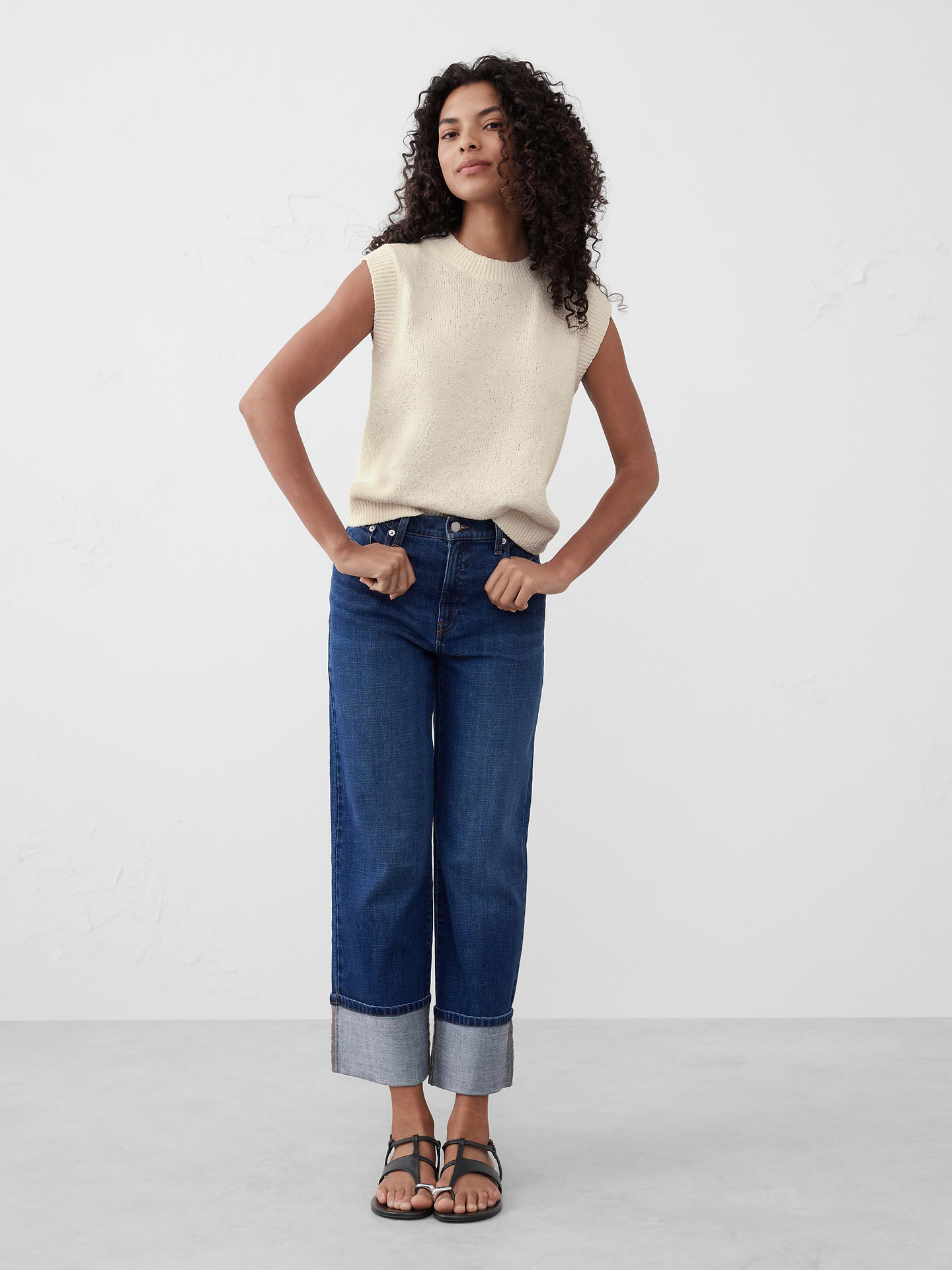 Image number 1 showing, Bouclé Pullover Sweater