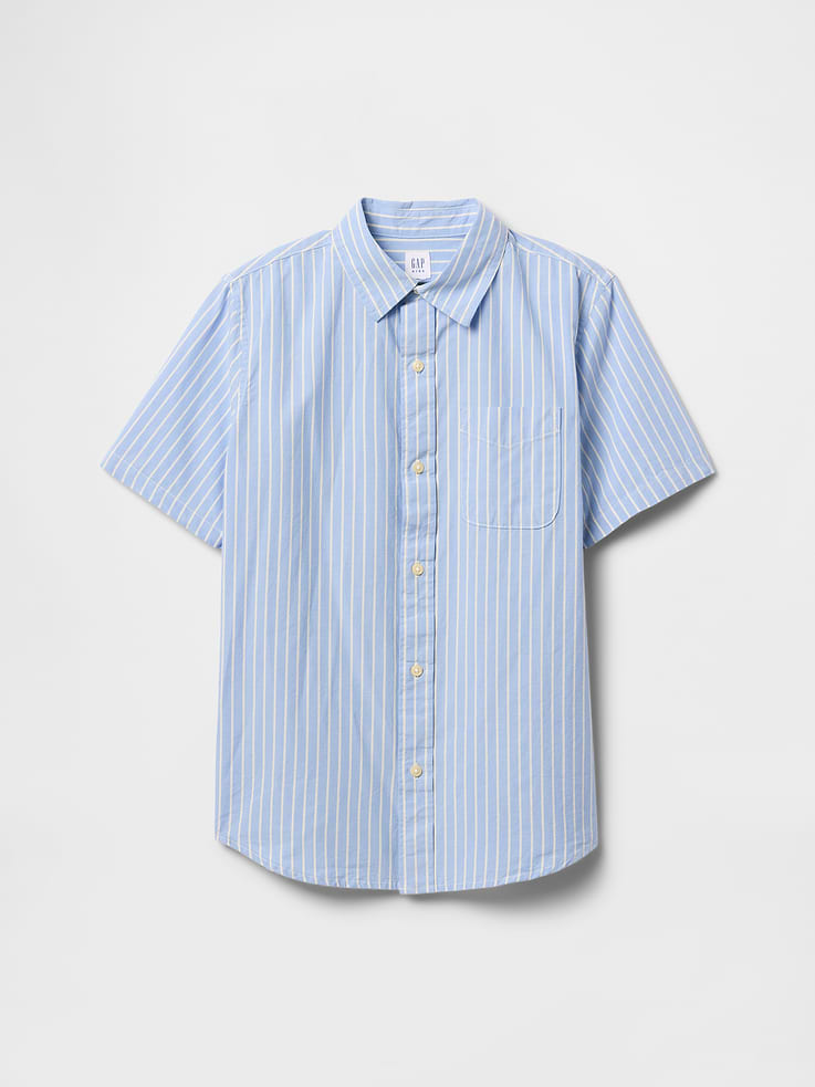 Image number 1 showing, Kids Poplin Shirt
